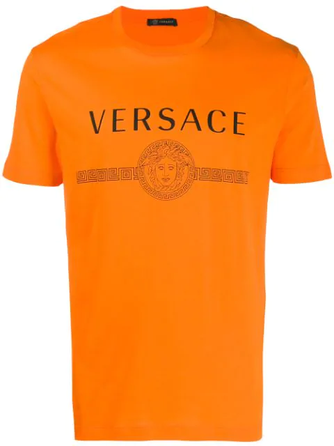 versace orange t shirt