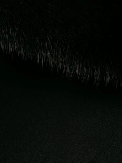 Shop Fendi Doppelreihiger Mantel In F0qa1-black