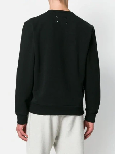 Shop Maison Margiela 'stereotype' Sweatshirt In Black