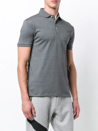 Shop Polo Ralph Lauren Polo Shirt - Grey