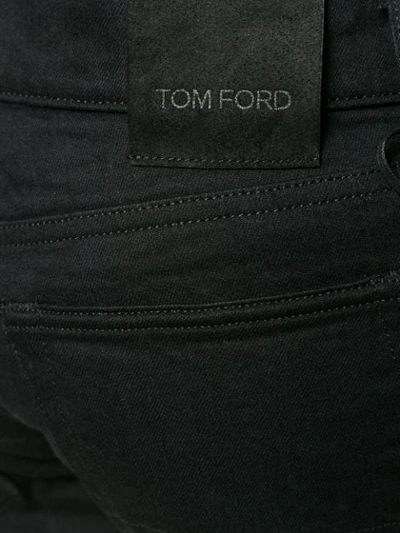 TOM FORD STRAIGHT-LEG JEANS - 黑色