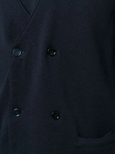 Shop Lardini Classic Buttoned Vest - Blue