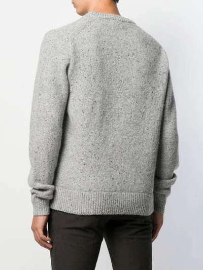 Shop Alex Mill Long Sleeve Knit Jumper In Grey