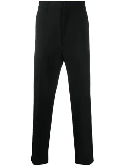 Shop Junya Watanabe Classic Tailored Trousers In Black