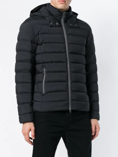 Shop Colmar Hooded Padded Jacket - Black
