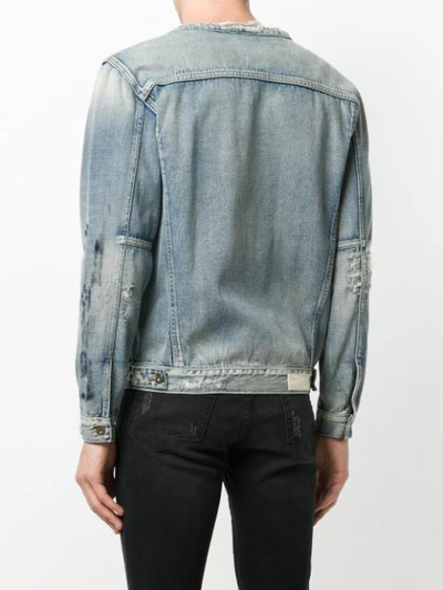 Shop Ih Nom Uh Nit Denim Jacket In Blue