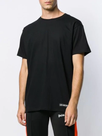 Shop Les (art)ists Kanye Print T-shirt In Black