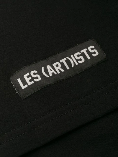 Shop Les (art)ists Kanye Print T-shirt In Black