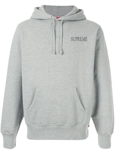 Supreme Decline Hooded Sweatshirt In Grey ModeSens