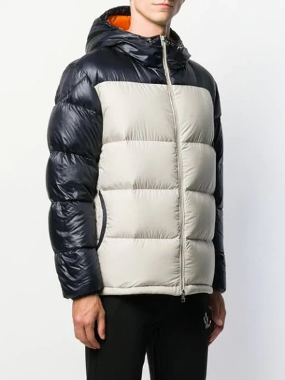 Shop Moncler Zip-front Puffer Jacket In 20e Multicolor