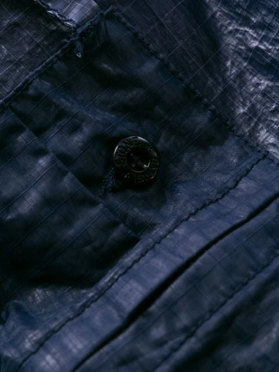 Shop Stone Island Shadow Project Dual In Blue