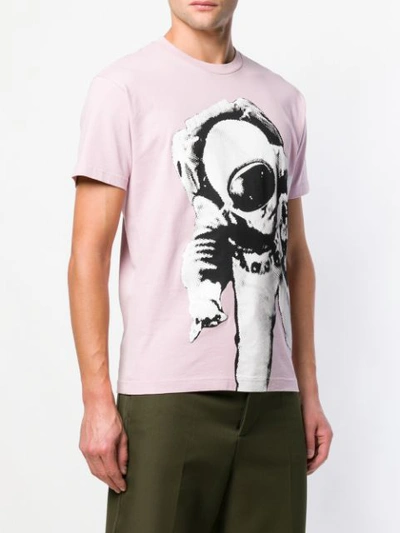 Shop Kenzo Astronaut Print T In Pink