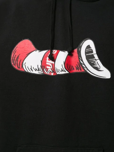 Shop Supreme Cat In The Hat Hoodie In Black