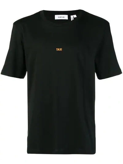 Shop Helmut Lang Taxi Print T-shirt In Black