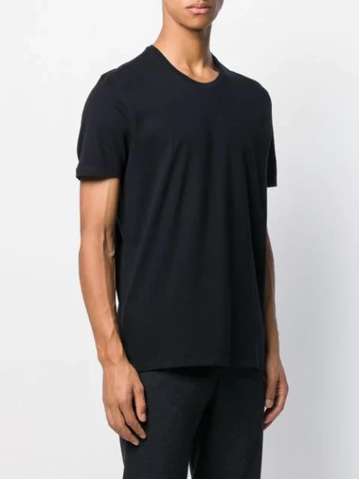 Majestic Organic-cotton Crew-neck T-shirt In Blue