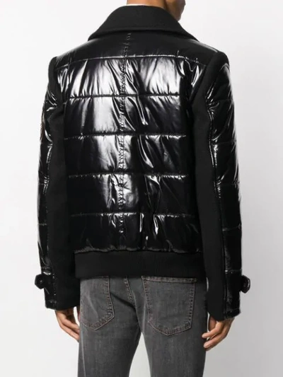 Shop Balmain Doppelreihige Jacke In Black