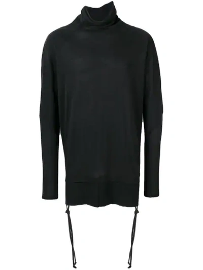 Shop Andrea Ya'aqov Turtleneck Long Sleeve Top - 09