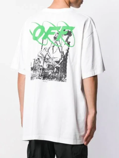 OFF-WHITE RUINED FACTORY T-SHIRT - 白色