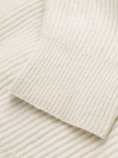 PALTÒ ROLLNECK KNIT SWEATER - 白色