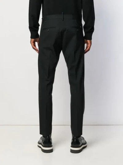 Shop Dsquared2 Cool Guy Fit Trousers In Black