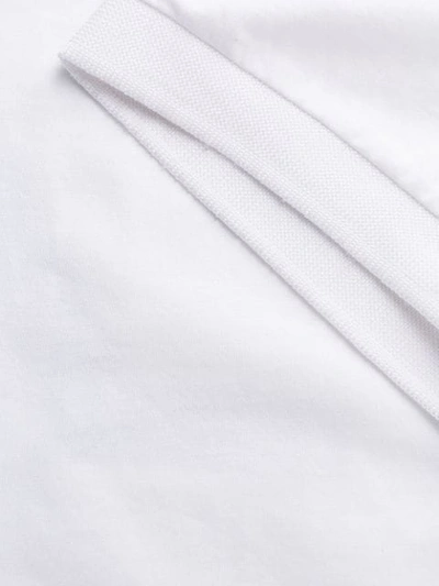 Shop Philipp Plein Statement Polo Shirt In White
