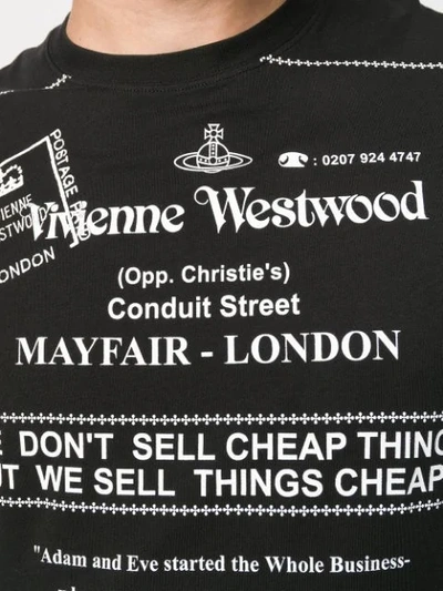 Shop Vivienne Westwood Mayfair T-shirt In Black