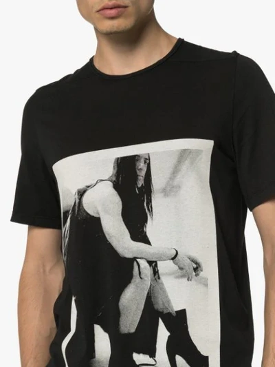 Shop Rick Owens Drkshdw Photo Print T-shirt In Black