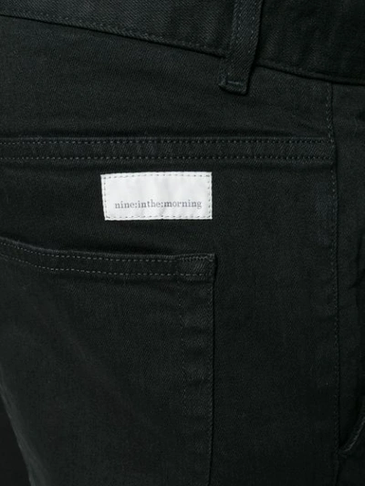 Shop Nine In The Morning Slim Fit Jeans - Black