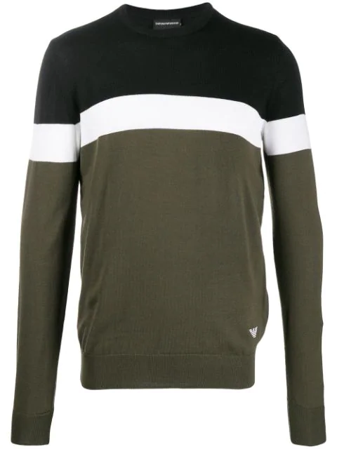 emporio armani grey jumper