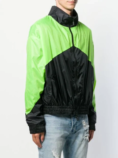 RHUDE ZIP-UP FLIGHT JACKET - 黑色