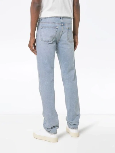 Shop Sunflower Straight-leg Denim Jeans In Blue