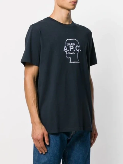 X BRAIN DEAD LOGO PRINT T-SHIRT