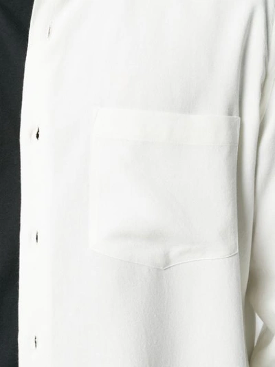 Shop Ami Alexandre Mattiussi Classic Wide Fit Shirt In White