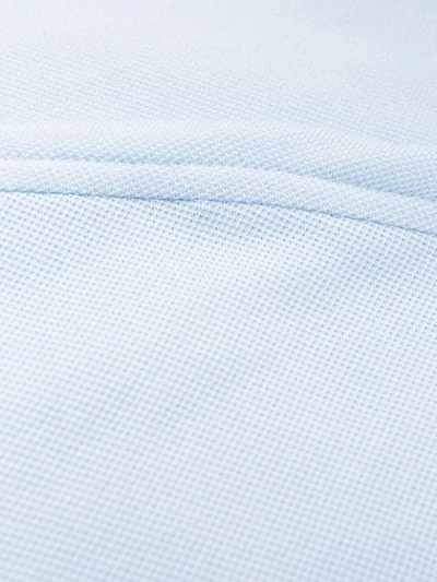Shop Lacoste Colour Block Polo Shirt In Blue