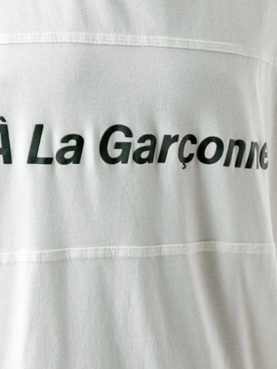 Shop À La Garçonne + Hering Special 1 Oversized T-shirt In White