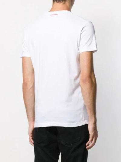 Shop Dsquared2 Dsq2 Logo Print T-shirt In White