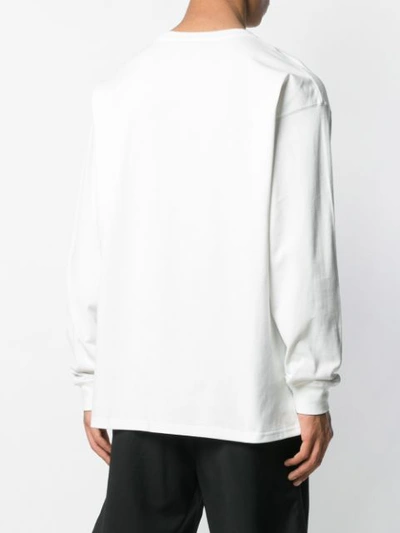 Shop Nike Acg Long-sleeved T-shirt In White