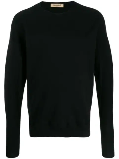 Shop Al Duca D'aosta Round Neck Jumper In Black