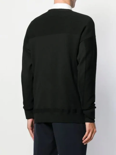 AL DUCA D’AOSTA 1902 ROUND NECK JUMPER - 黑色