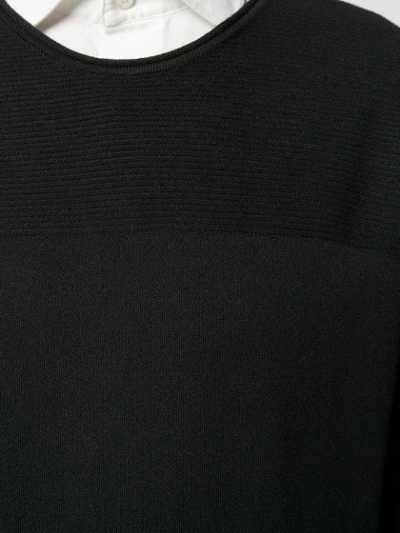 Shop Al Duca D'aosta Round Neck Jumper In Black