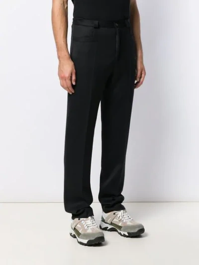 Shop Maison Margiela Classic Tailored Trousers In Black