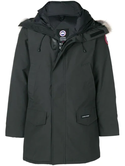 Shop Canada Goose Langford Parka Coat In Green