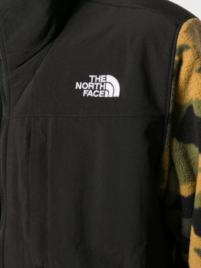 Shop The North Face Camouflage-print Fleece Jacket In Bntolvgnwdscmpt