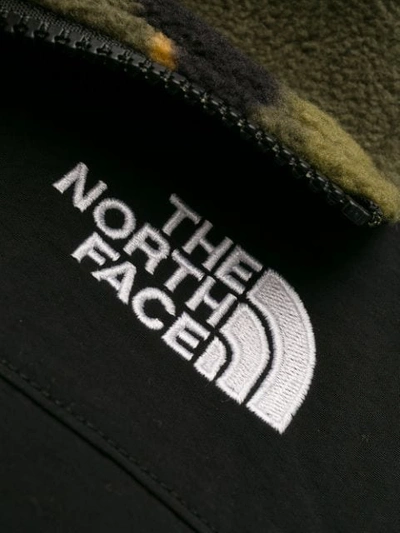 Shop The North Face Camouflage-print Fleece Jacket In Bntolvgnwdscmpt