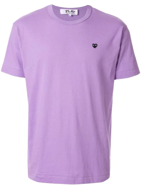 comme des garcons t shirt purple