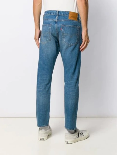 Shop Levi's Slim Faded Jeans In Blue