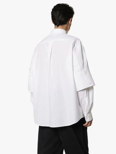 JW ANDERSON DOUBLE-CUFF BUTTON SHIRT 