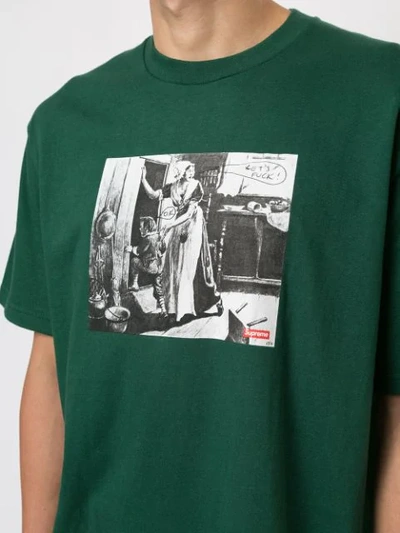 Shop Supreme Mike Kelley T-shirt In Green