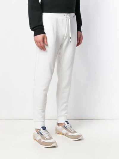 Shop Polo Ralph Lauren Embroidered Pony Sweatpants - White