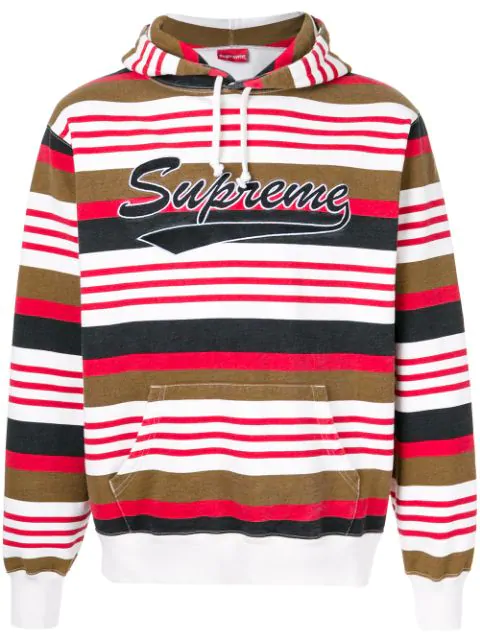 supreme striped sweater